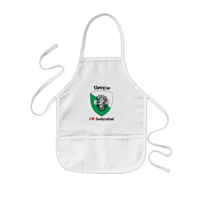 Thurgau Schweiz  Schürze Kids Apron (Front)
