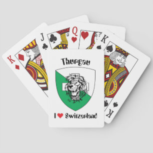 Thurgau Schweiz Switzerland Svizzera Spielkarten Playing Cards