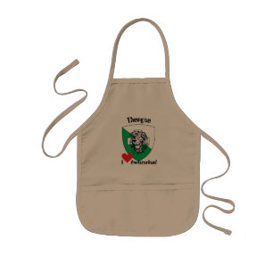 Thurgau Switzerland Kids Apron