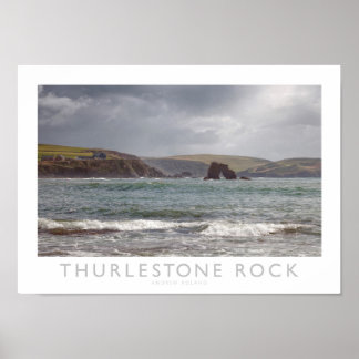Thurlestone Rock Poster