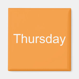 Thursday Magnet
