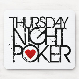 Thursday Night Poker Mouse Mat