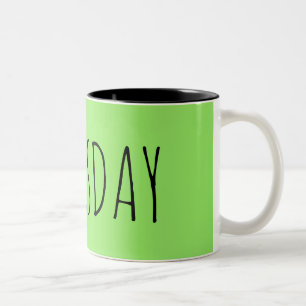 Thursday Two-Tone Coffee Mug