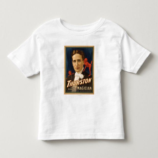 Thurston, Devil telling him secrets Magic 2 Toddler T-Shirt (Front)