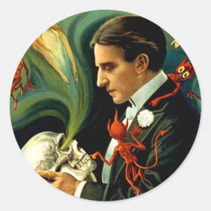 Thurston - Do the Spirits Come Back? Classic Round Sticker