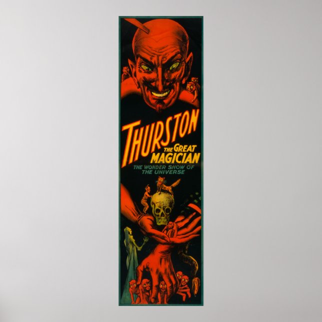 Thurston "Great Magician Show of the Universe" Poster (Front)