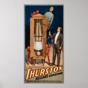 Thurston Kellar's Successor Magic Poster