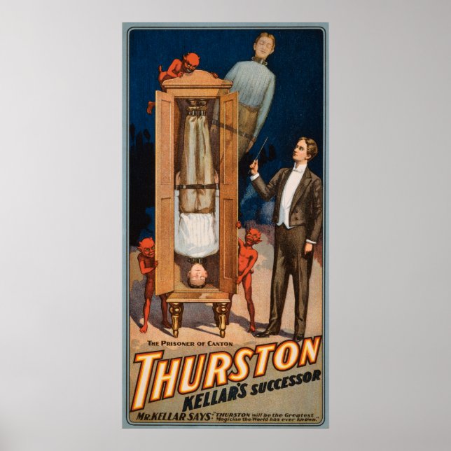 Thurston Kellar's Successor Magic Poster (Front)