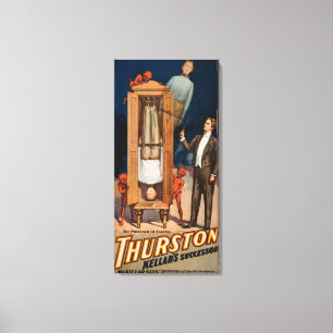 Thurston Kellar's Successor Magic Poster Canvas Print