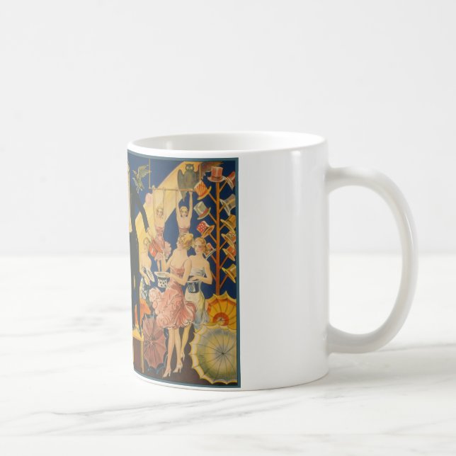 Thurston, master magician all out of a hat coffee mug (Right)