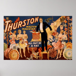 Thurston Master Magician Poster