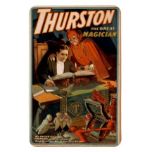 Thurston the Great Magician Magnet