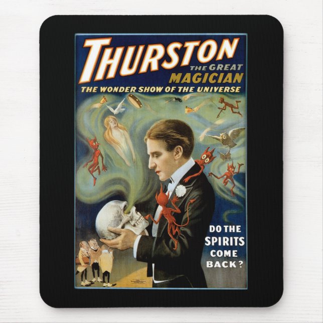 Thurston ~ The Great Magician Mouse Mat (Front)