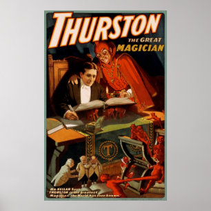Thurston the great magician poster