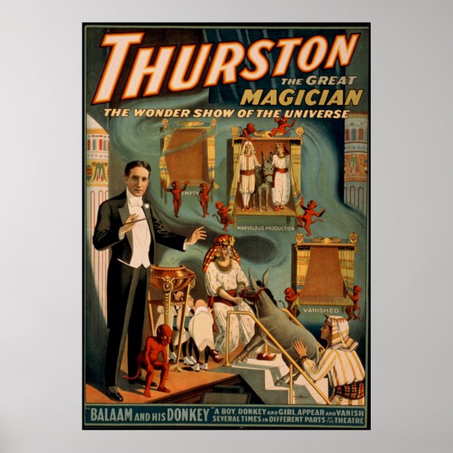 Thurston the great magician poster (Front)