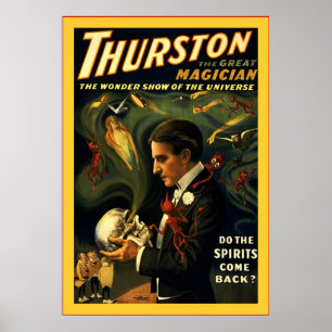 Thurston the Great Magician ~ Vintage Magician Poster