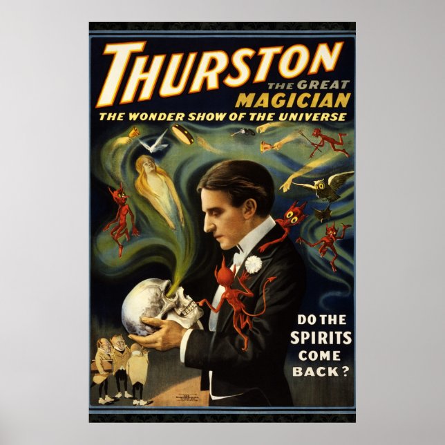 Thurston the Magician Reissue 36 x 24 Poster (Front)