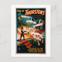 Thurston's Astounding Mysteries Magic Poster