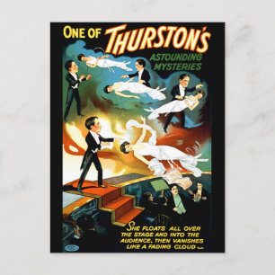 Thurston's Astounding Mystery! Postcard