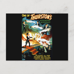 Thurston's Astounding Mystery! Postcard