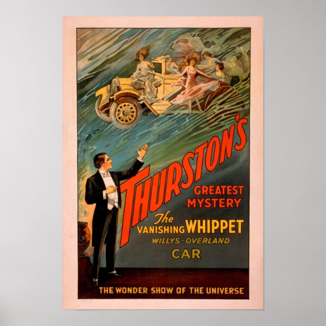 Thurston's Vanishing Whippet Willys-Overland Poster (Front)