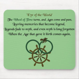 Thus Spins the Wheel of Time Mouse Mat