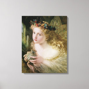 Thus Your Fairy is Made of Most Beautiful Things Canvas Print