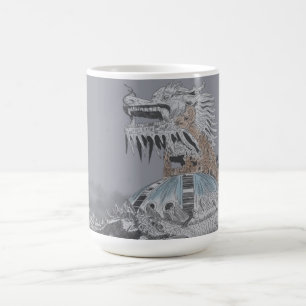 Thuy Tien Lake Abandoned Water Park Illustration Coffee Mug
