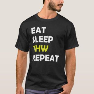 Thw Technical Association Rescue And Emergency For T-Shirt