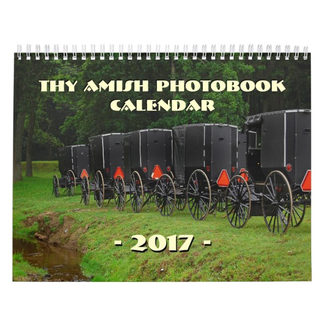 Thy Amish Photobook Calendar (Cover)