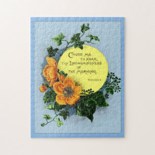 Thy Loving Kindness In The Morning Jigsaw Puzzle