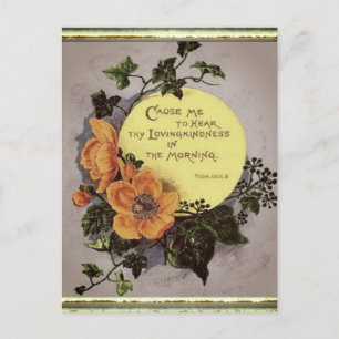 Thy Loving Kindness Postcard