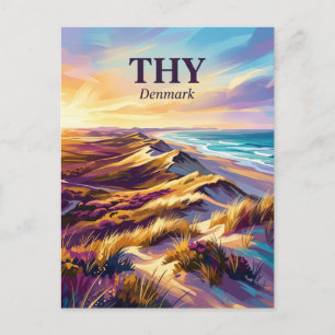 Thy National Park Denmark Postcard