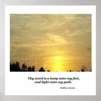 Thy Word Poster