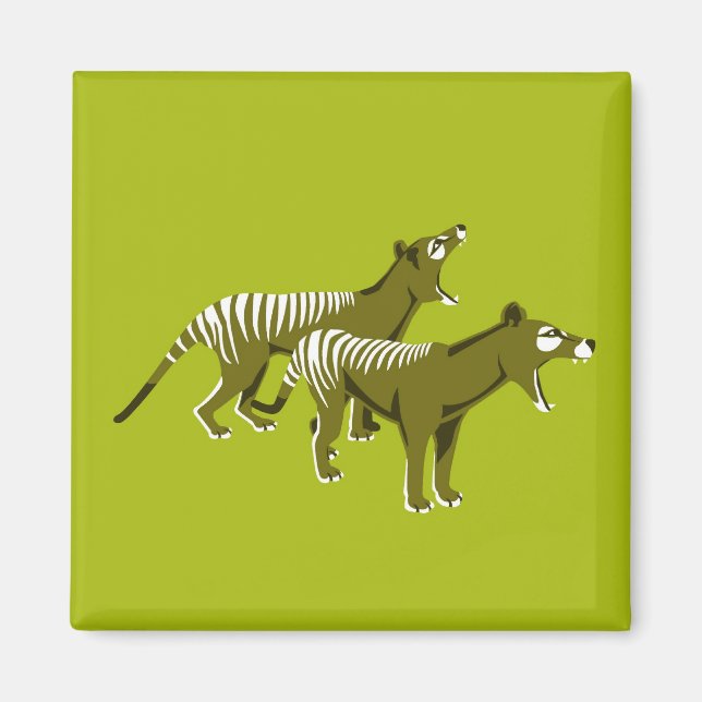 Thylacine Magnet (Front)