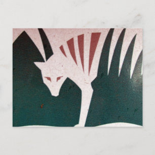 thylacine postcard