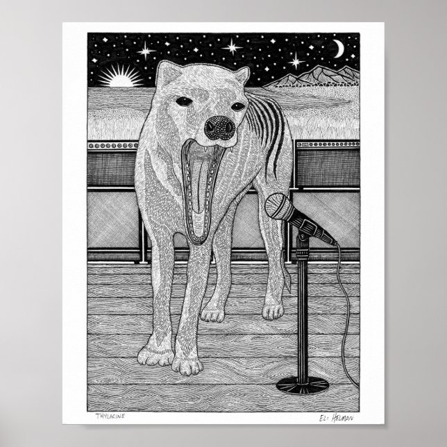 Thylacine Poster (Front)