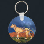 Thylacine (Tasmanian Tiger) Key Ring<br><div class="desc">Does the Tasmanian Tiger still exist? 20% of all proceeds go to helping animals!</div>