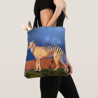 Thylacine (Tasmanian Tiger) Tote Bag