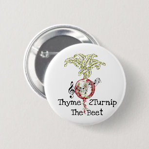 Thyme 2Turnip The Beet Button