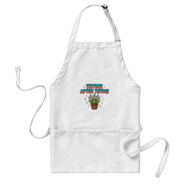 Thyme After Thyme Apron (Front)