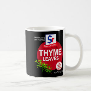 Thyme Leaves Halloween Sce Costume Group Matching Coffee Mug