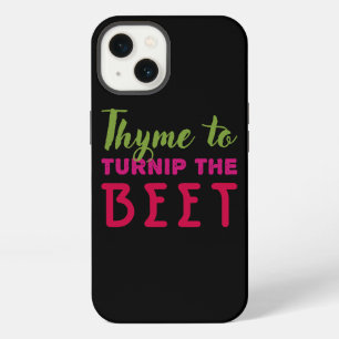 Thyme To Turnip the Beet Vegan iPhone 13 Case