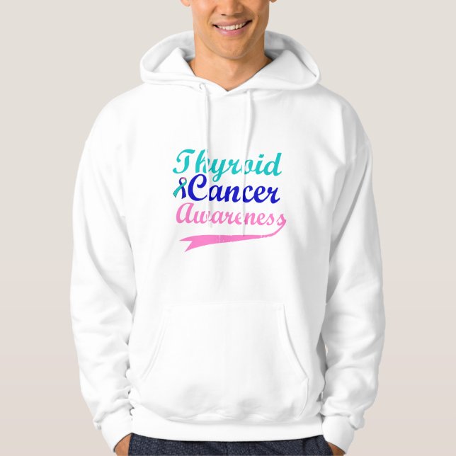 Thyroid Cancer Awareness Hoodie (Front)