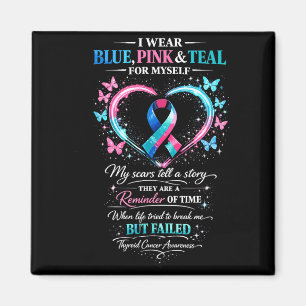 Thyroid Cancer Awareness Magnet