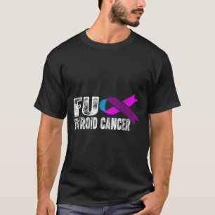 Thyroid Cancer Awareness Retro Thyroid Cancer Surv T-Shirt