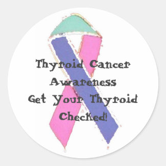 Thyroid Cancer Awareness sticker