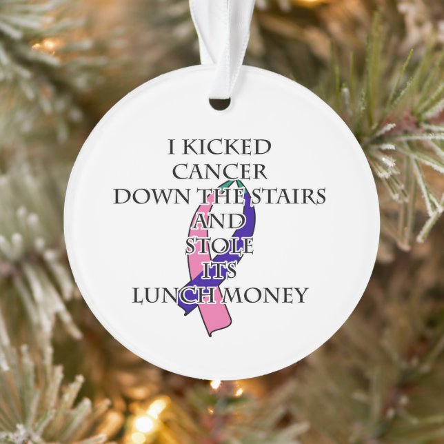 Thyroid Cancer Bully Ornament (Tree)
