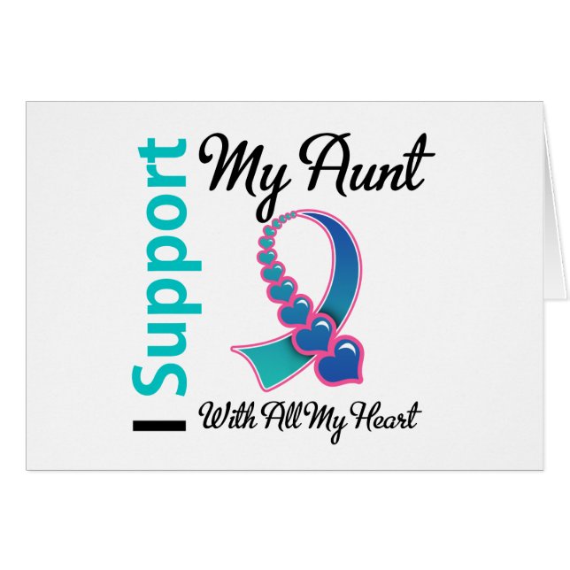 Thyroid Cancer I Support My Aunt (Front Horizontal)