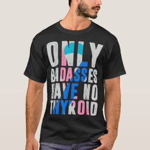 Thyroid Cancer Ribbon Thyroidectomy Removal Surger T-Shirt
